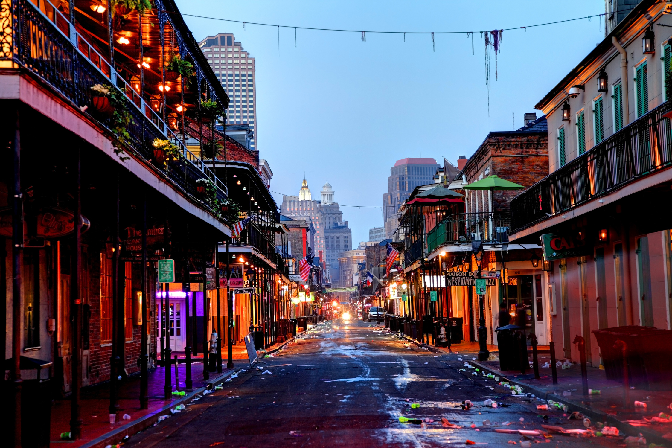Bourbon Street , New Orleans